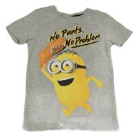 Šedé tričko Mimoni Takko