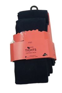 Nové - 2x tmavomodré punčocháče Dunnes stores