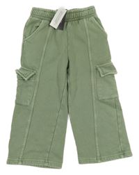 Nové - Světlekhaki tepláky s vreckami Dunnes