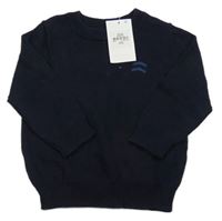 Nové - Tmavomodrý svetr Primark