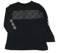 Černé triko s Pudseym George