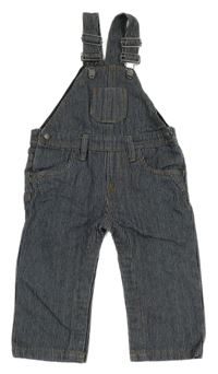 Tmavomodré pruhované na traké rifle