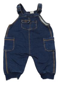 Tmavomodré teplákové na traké rifle s vreckami