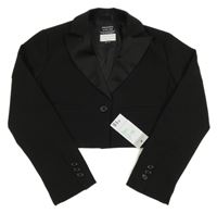 Nové - čierne spoločenské crop sako Primark