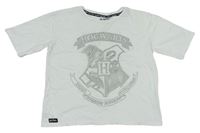 Biele crop tričko s Harry Potterem