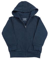 Tmavomodrá prepínaci mikina s kapucňou Primark