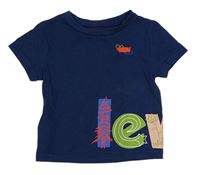 Tmavomodré tričko s logom Levi´ s