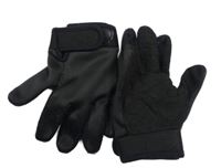 Černé cyklistické rukavice 