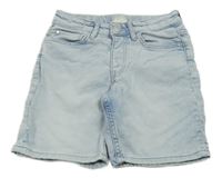 Světlemodré riflové kraťasy H&M