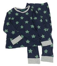 Tmavomodré pyžamo s hvězdičkami 