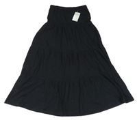 Nové - Čierna dlhá sukňa Primark