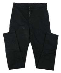 Čierne slim rifle H&M