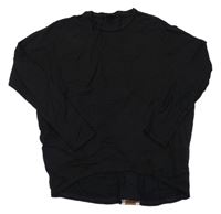 Čierne oversize tričko