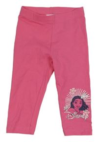 Ružové capri legíny s Vaianou Disney