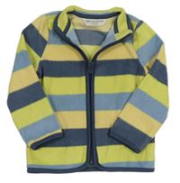 Pruhovaná fleecová prepínaci mikina TCM