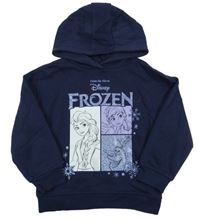 Tmavomodrá mikina s Frozen a kapucí PRIMARK