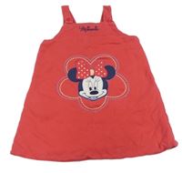Jahodové zateplené na traké šaty s Minnie George