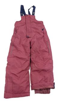 Vínové šusťákové funkční laclové oteplovačky Crane