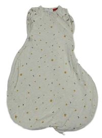 Světlebéžový melírovaný podšitý spací pytel s hvězdami Tommee Tippee