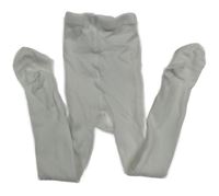 Bílé punčocháče