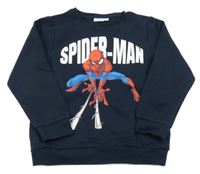 Tmavomodrá mikina se Spidermanem Name it