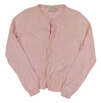 Ružový prepínaci sveter s kamienkami Matalan