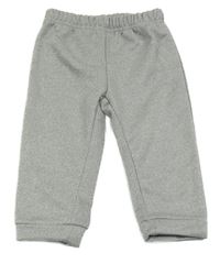 Šedé melírované tepláky