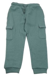 Tmavozelené cargo tepláky Matalan