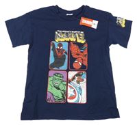Nové - Tmavomodré tričko s Avengers Matalan
