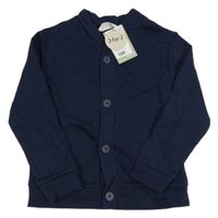 Nové - tmavomodrá prepínaci mikina H&M