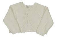 Biele prepínaci svetrové bolerko shein