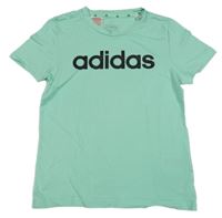 Zelené tričko s logem Adidas