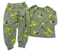 Khaki pyžama s dinosaury - Jurský svět Primark