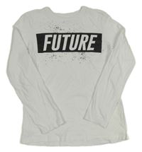 Biele tričko s nápisom Primark