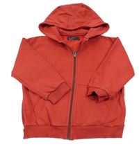 Červená prepínaci mikina s kapucňou Next