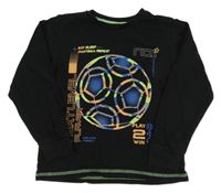 Černé triko s míčem 