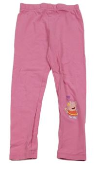 Růžové legíny s Peppou 