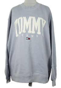Pánska svetlomodrá mikina s logom zn. Tommy Hifliger
