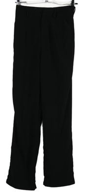 Dámske čierne paper bag nohavice Mulvan