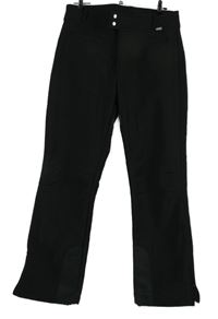 Dámské černé softshellové zateplené kalhoty 