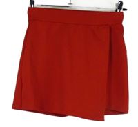 Dámska červená skort sukňa Kiabi vel. 32