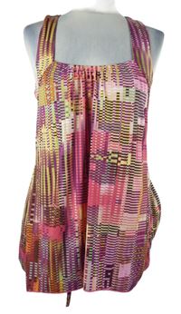 Dámská růžová vzorovaná tunika George 