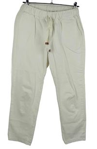 Dámské bílé teplákové rifle Oatmeal 