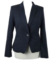 Dámske tmavomodré sako H&M