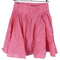 Dámská růžová plátěná sukně H&M