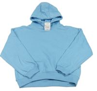 -Nové Svetlomodrá oversize mikina s kapucňou Next