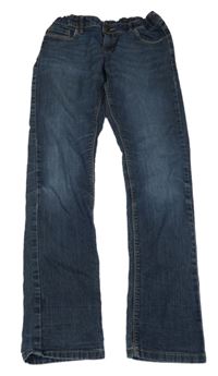 Tmavomodré slim rifle C&A