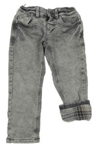 Světlešedé podšité rifle C&A