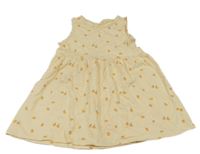 Oranžové bavlnené šaty s pomeranči George