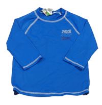 Modré UV triko s nápisem C&A